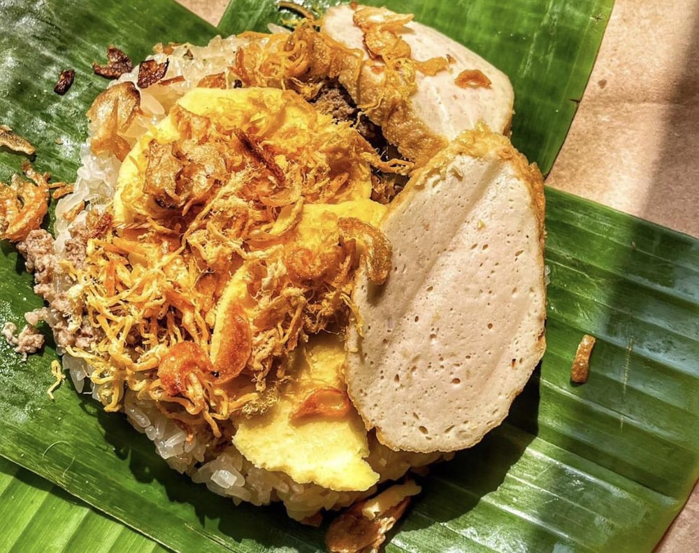 Xôi xéo là một món ăn dân giã